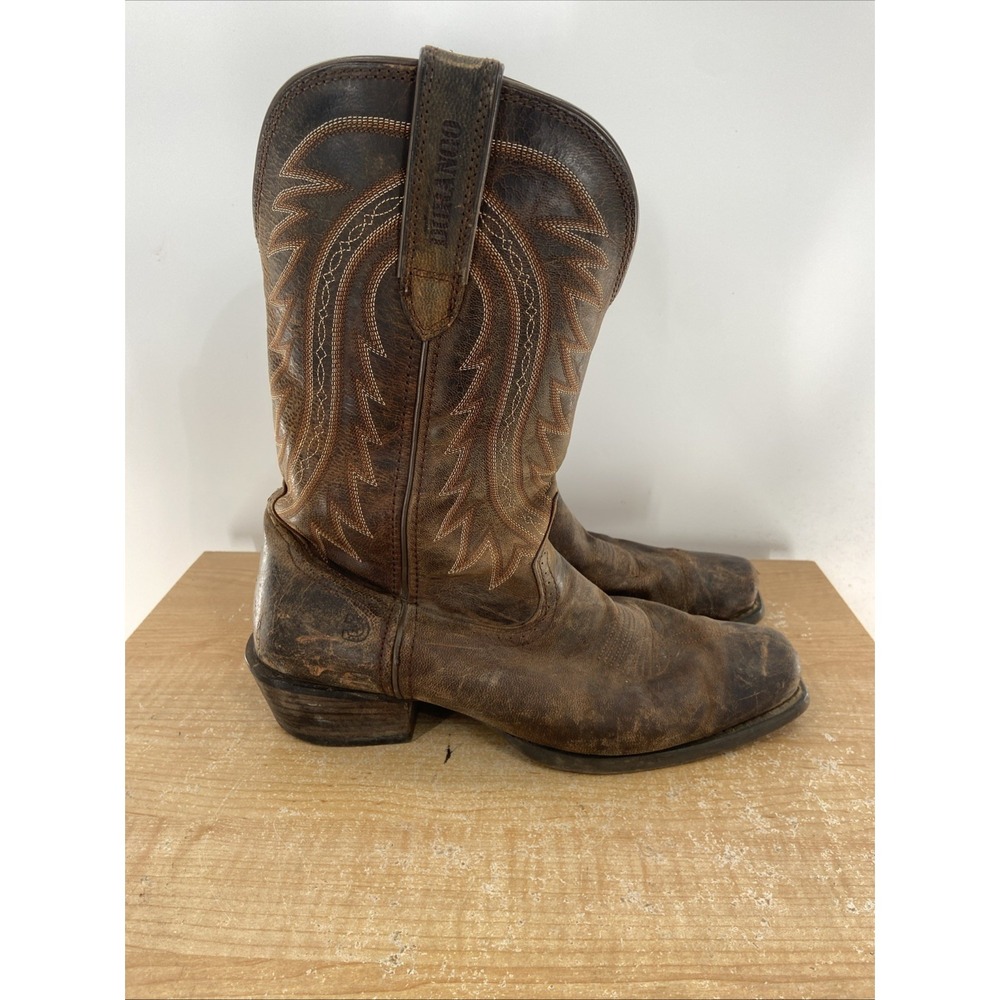 Durango DDB0244 Brown Rebel Frontier Western Boots Size 11 Wide
